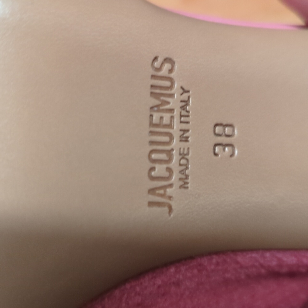 ‼️SOLD on VC‼️JACQUEMUS "LES MULES BAGNU" TERRY CLOTH SANDALS - Picture 15 of 17